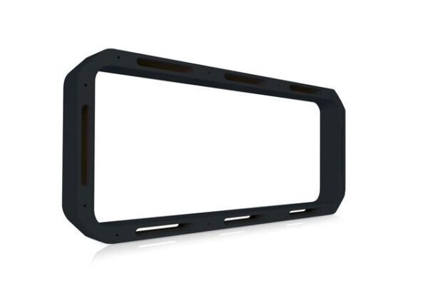Montageadapter Fusion RV-FS41SPB zu Lautsprechern 41 mm , Spacer, Farbe schwarz – Bild 2