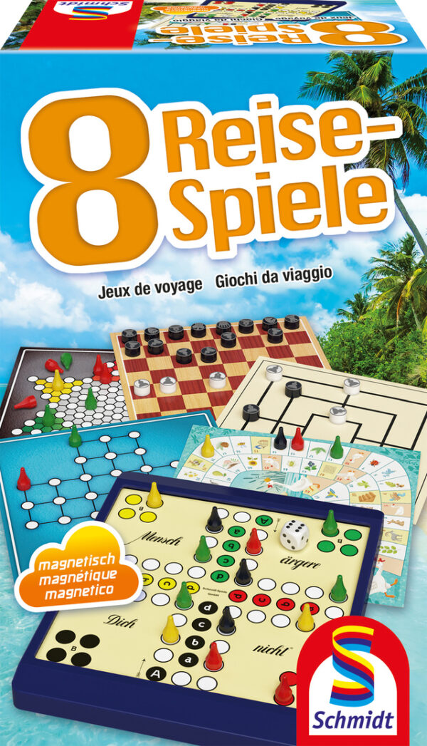 Spiel Schmidt 8 Reise - Spiele magnetisch