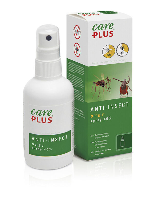 Insektenschutz Care Plus Anti-Insekt Deet Spray 40 _ , 100 ml – Bild 2