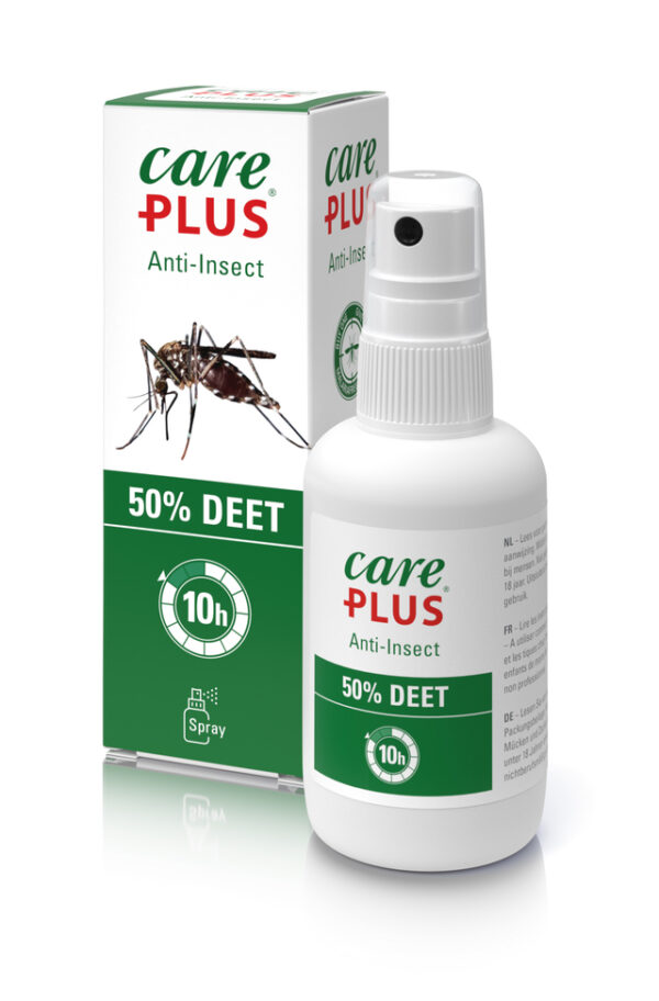 Insektenschutz Care Plus Anti-Insekt Deet Spray 50 _ , 60 ml – Bild 2