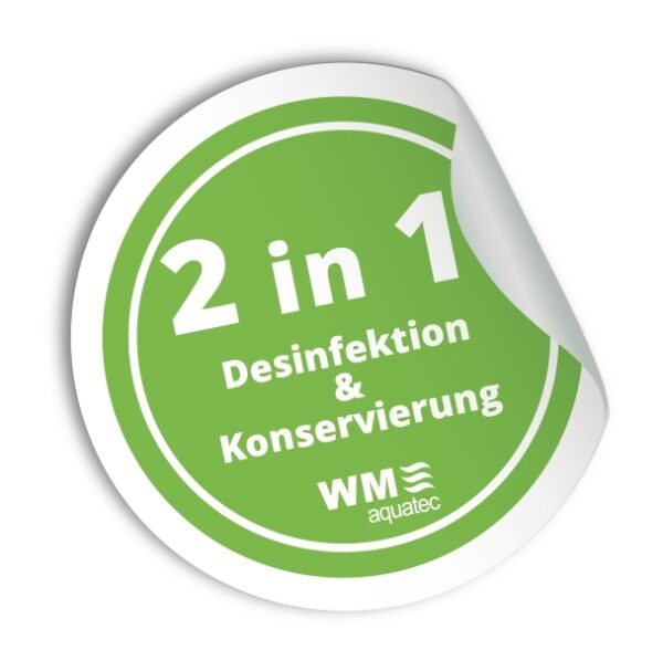 Trinkwasserdesinfektion WM aquatec Dexda complete Inhalt 120 ml – Bild 2