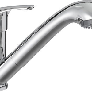 Einhebelmischer Reich F5 Keramik Kama mit Handbrause Duett Farbe chrom