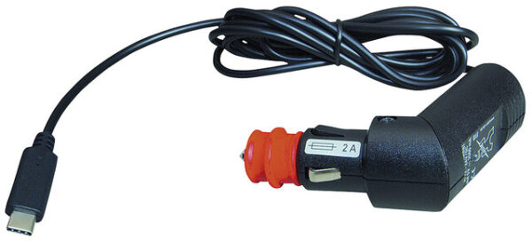 Ladekabel Kfz Pro Car mit USB - C Stecker 12 - 24 V Kabellänge 1,8 m
