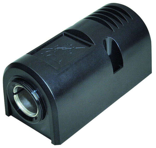 Aufbau-Steckdose Pro Car 12 - 24 V / 16 A / EV DIN Farbe schwarz