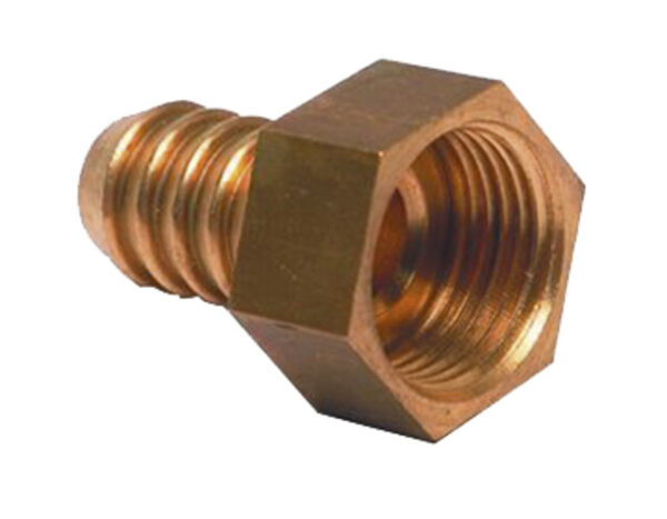 Messing-Tülle gerade 1 / 2 Zoll x 12 mm für flexible 12 mm Schläuche