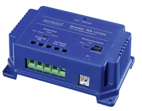 Batterie Reisemobil Booster 25 A WA 121525 inkl. Temperaturfühler