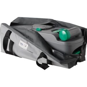 Schutztasche Hindermann für Toilettencassette C200 + C250 Farbe hellgrau / anthrazit