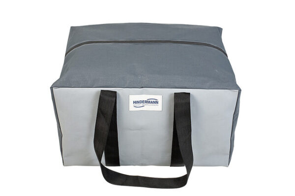 Schutztasche Hindermann für Toilettencassette C200 + C250 Farbe hellgrau / anthrazit – Bild 2