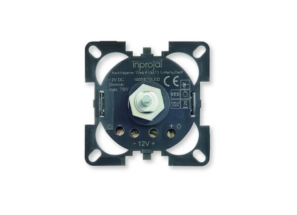Dimmer 12 V Farbe schwarz