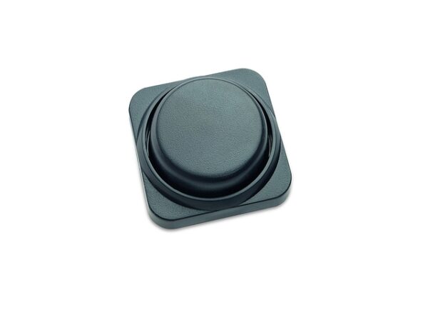 Abdeckung und Drehknopf für Dimmer 12 V Farbe schwarz
