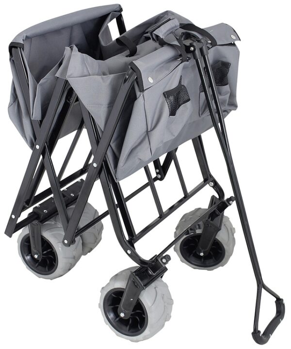 Bollerwagen Eurotrail Beach Car Sunny Farbe grau – Bild 2