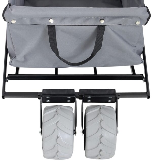 Bollerwagen Eurotrail Beach Car Sunny Farbe grau – Bild 7