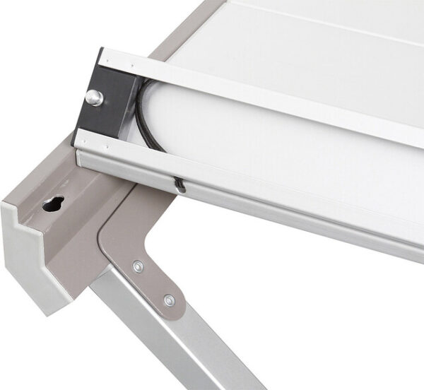 Tisch Brunner Titanium Axia 6 Alu Farbe hellgrau – Bild 3