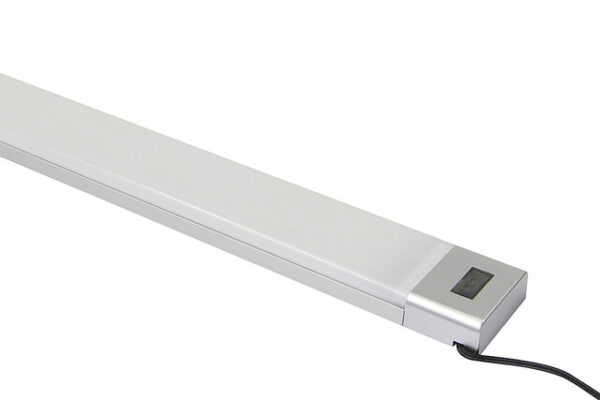 LED Unterbauleuchte Jamara-LED 12 V - 5 W mit Handsensor 450 mm Farbe silber