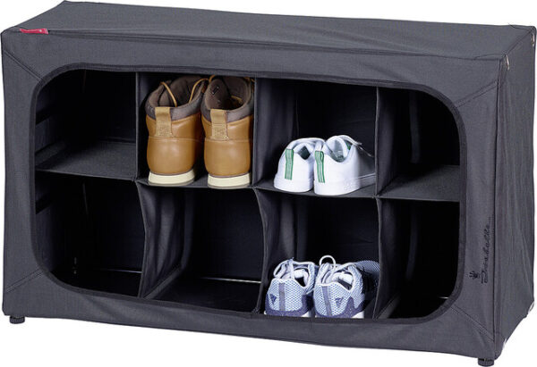 Schuh-Organizer Isabella faltbar Farbe anthrazit – Bild 2