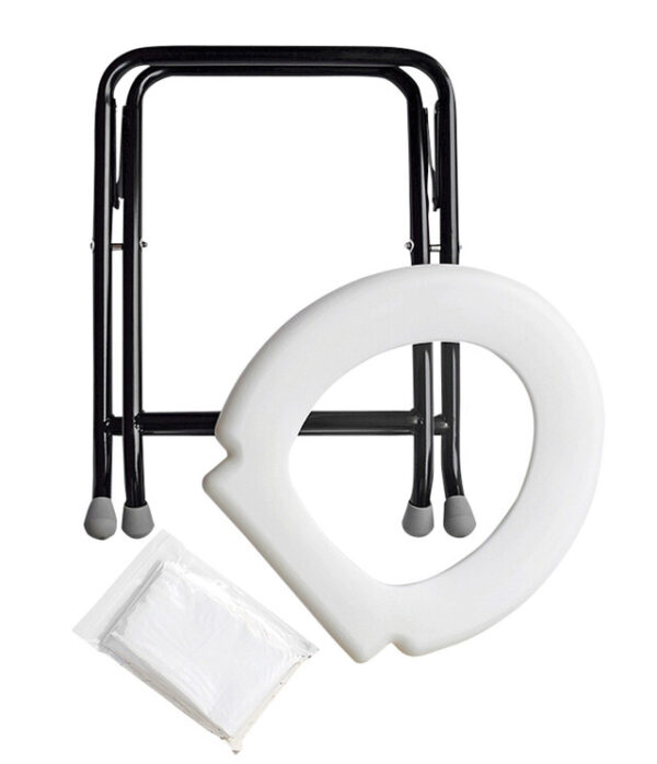 Klapptoilette Yachticon Farbe weiß – Bild 2
