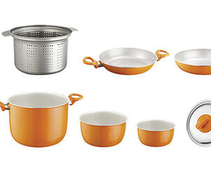 Topfset Alu BRUNNER Mandarina orange 10-tlg.