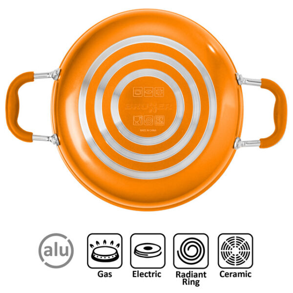 Topfset Alu BRUNNER Mandarina orange 10-tlg. – Bild 13