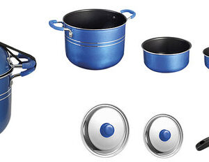 Topfset BRUNNER Skipper 8-tlg. Fb. blau