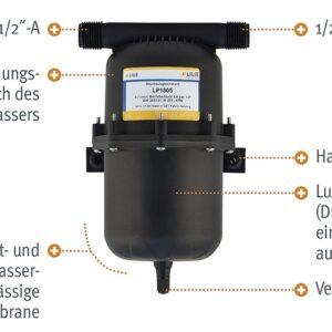 Druckausgleichstank Lilie