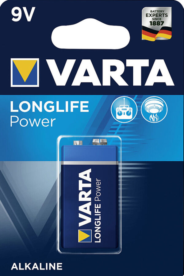 Batterie Varta Longlife Power E-Block 9 V  Inhalt: 1 Stück
