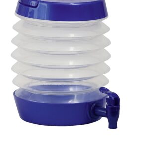 Wasserspender Brunner faltbar 5,5 l Farbe blau-transparent