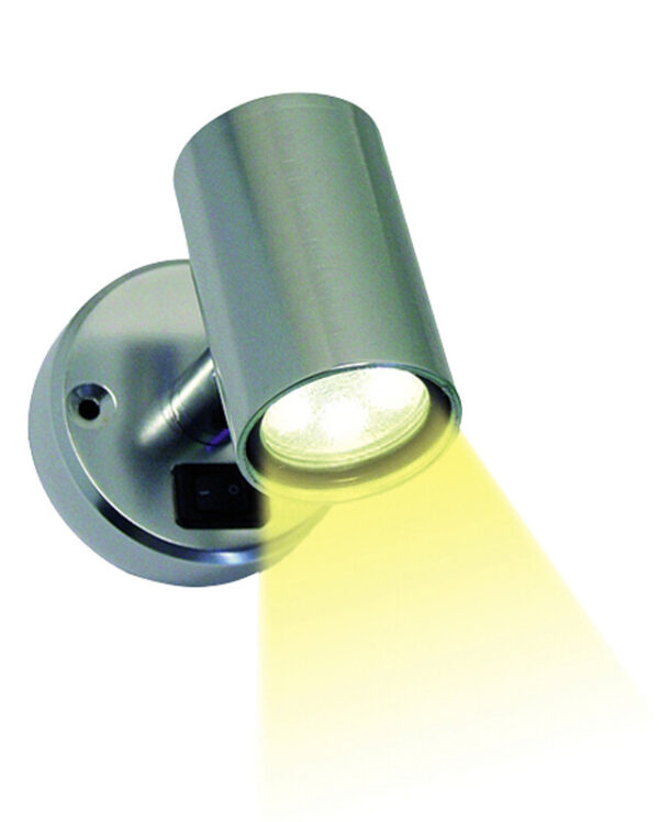 Wandleuchte Frilight Mini Tube D1 mit Schalter 18SMD, 12 V,  0,6 W mit USB Anschluss
