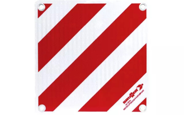 Warnschild Zebra Alu