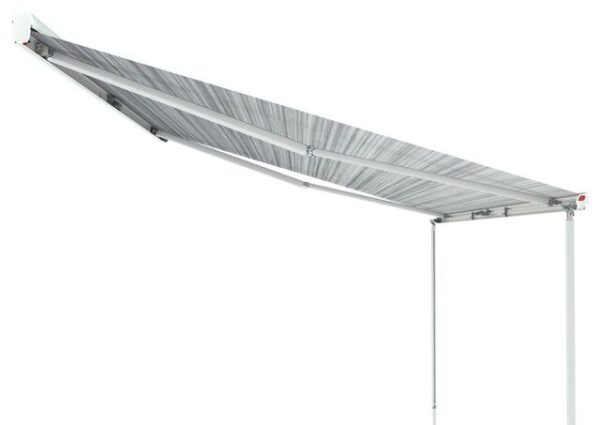 Wandmarkise Fiamma F 45S Länge 230 cm Tuch Fb. Royal Grey Gehäuse Fb. Polar White