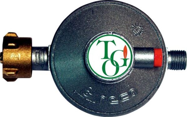 Gasregler TGO 30 mbar 0,8 kg/h KLF x G 1 / 4 LH-KN Ausführung Deutsche Flaschen