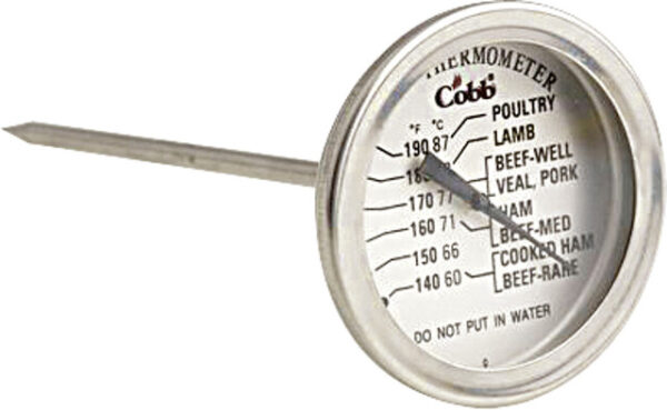 Bratenthermometer COBB Edelstahl Farbe silber