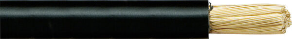 Batteriekabel hochflexibel 25 qmm Farbe schwarz 1 m
