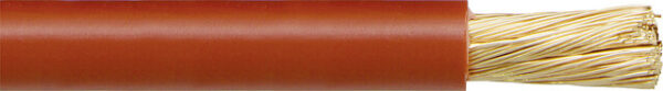 Batteriekabel hochflexibel 25 qmm Farbe rot 1 m