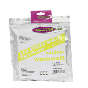 LED Single Strip 10 mm, 12 V / 7,2 W Outdoor / Farbe warmweiß Länge 5 m