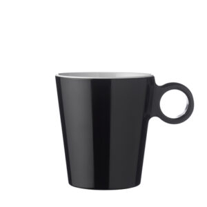Henkelbecher MEPAL Flow 160 ml Farbe schwarz