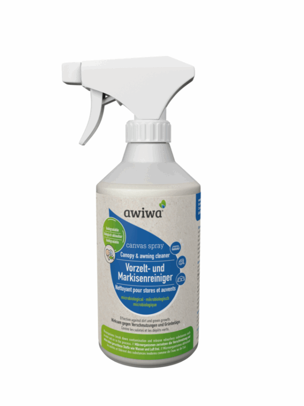 Vorzelt- und Markisenreiniger Awiwa canvas 0,5 l Sprühflasche