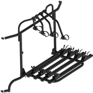 Fahrradträger EuroCarry pass. für MB Sprinter ab 2006 und VW Crafter ab 07/2006 - 2016 4 Räder, Tragl. 60 kg, schwarz