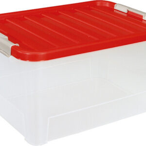 Clipbox Heidrun Europlastic mit Deckel und Clip-Verschluss 25 l