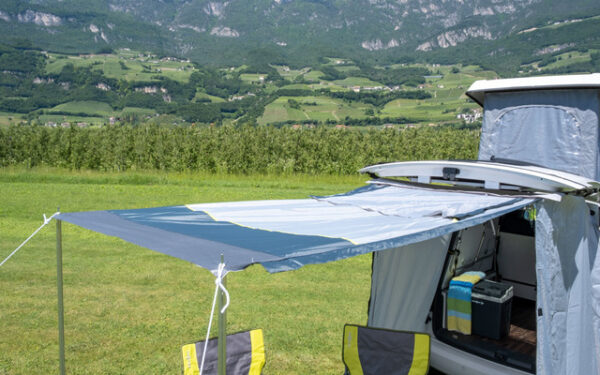Heckklappenzelt BRUNNER passend für Pilote Caddy 4 VW 4 T5/T6 Fahrerhaus 3-teilig – Bild 8