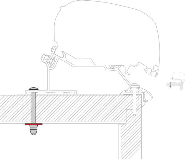 Kit passend für LMC für Adapter CaravanRoof
