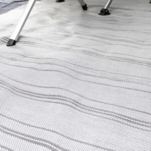 Zeltteppich BRUNNER Briolite 250 x 500 cm Farbe anthrazit / grau