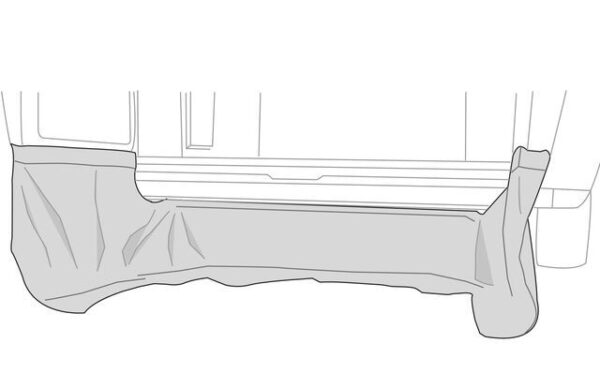 Heckabdeckung passend für VW T 5/T6