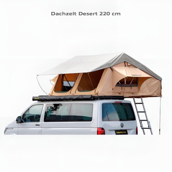 Dachzelt horntools Desert I 220 cm Farbe sand ohne Vorzelt – Bild 3