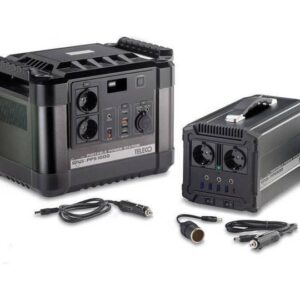 TELECO Portable Power Station PPS 1000 1100 Wh - 1000 W 2000 W peak