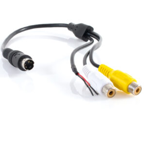 Monitoradapter caratec Cinch kuppl/4 pol. Stecker