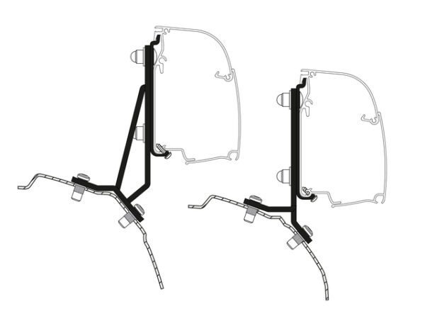 Wandadapter Thule TO 4200 passend f. Ford Transit Turneo Custom Minivan LHD