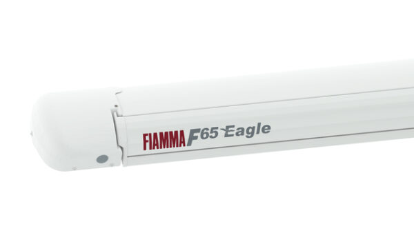 Markisenadapter Set passend für FIAMMA F65 Eagle Ducato 320 cm Tuch Farbe Royal Grey Gehäuse Farbe Polar White