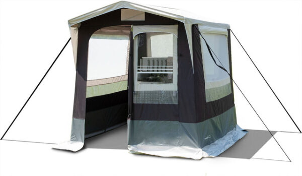 Küchenzelt BRUNNER Gusto NG I 150 x 150 x 195 / 215 cm Stahlgestänge 19 mm