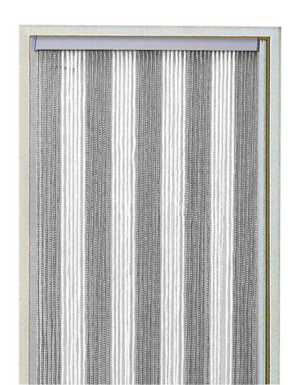Kordelvorhang Arisol 100 x 220 cm Farbe silberweiß – Bild 2