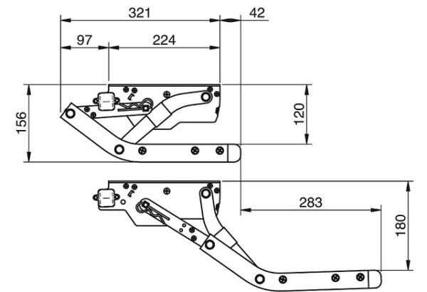 Trittstufe Thule Single Step V15 460 12V – Bild 2